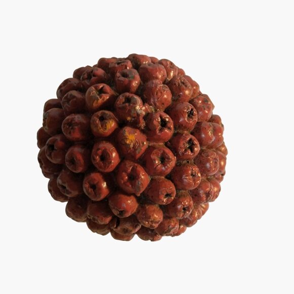 Red Cranberry Shape Candle Set Thanksgiving Holiday Berry Look - Picture 4 of 6